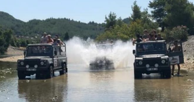 Kumköy Rafting Zipline Jeep & Buggy Safari 4-in-1 Abenteuer Tag
